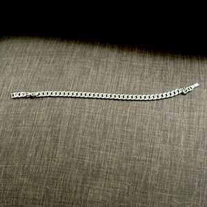 Silver Cuban chain